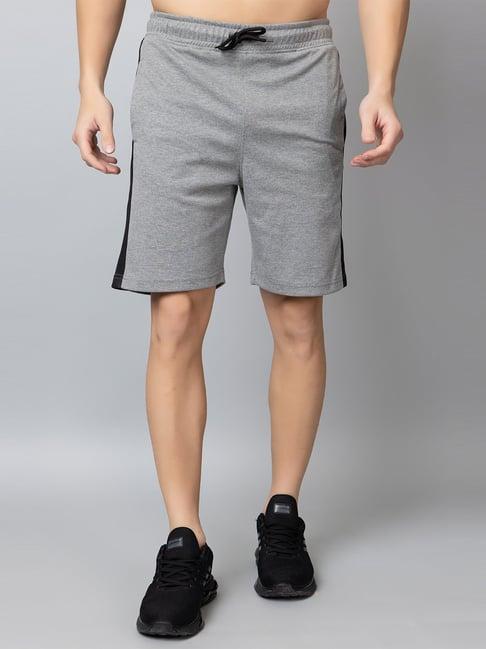 club york grey melange regular fit short