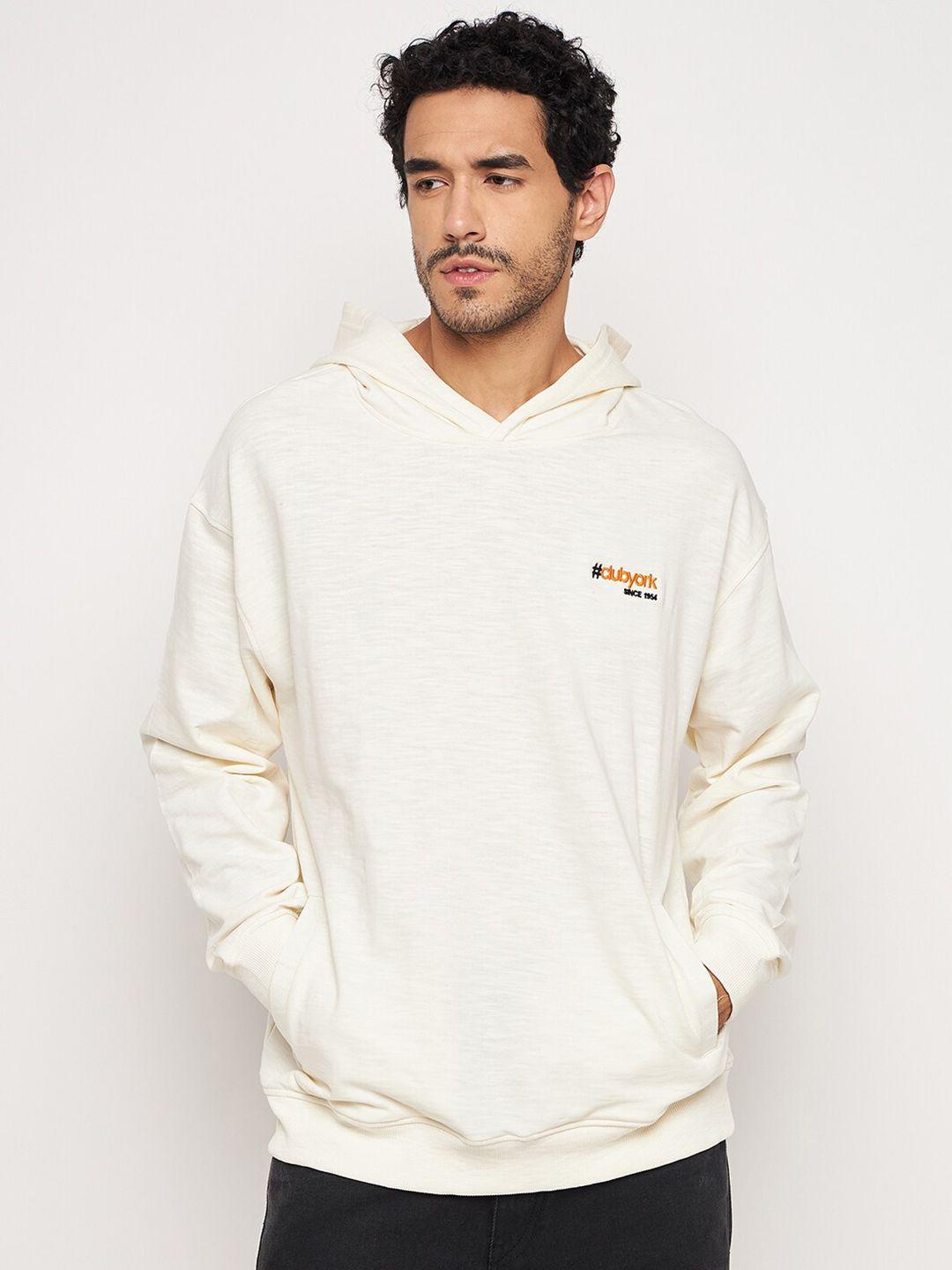 club york hooded cotton pullover