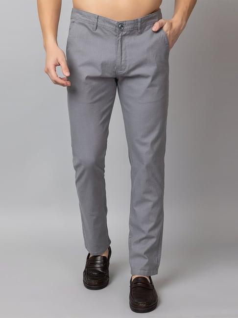 club york light grey slim fit flat front trousers