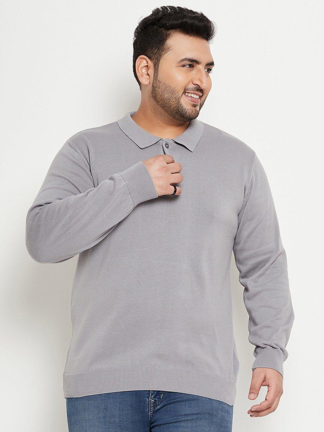 club york men grey pullover