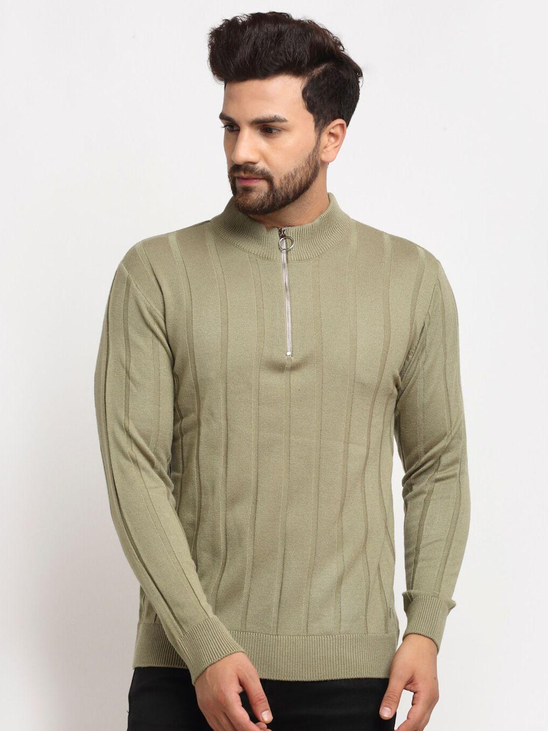 club york men olive green pullover