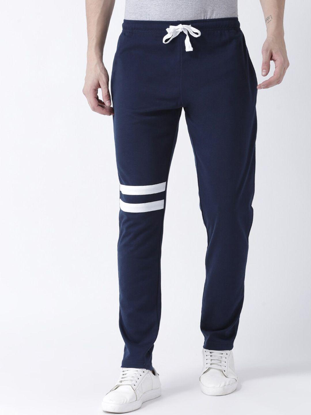 club york men stripe detail track pants