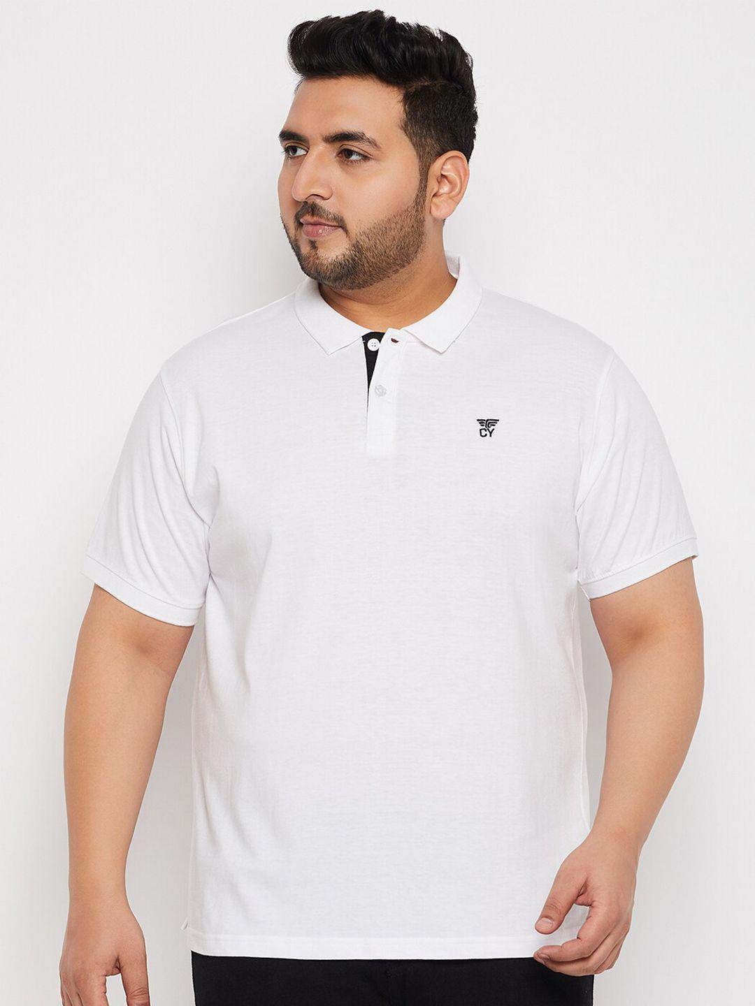 club york men white henley neck pockets t-shirt