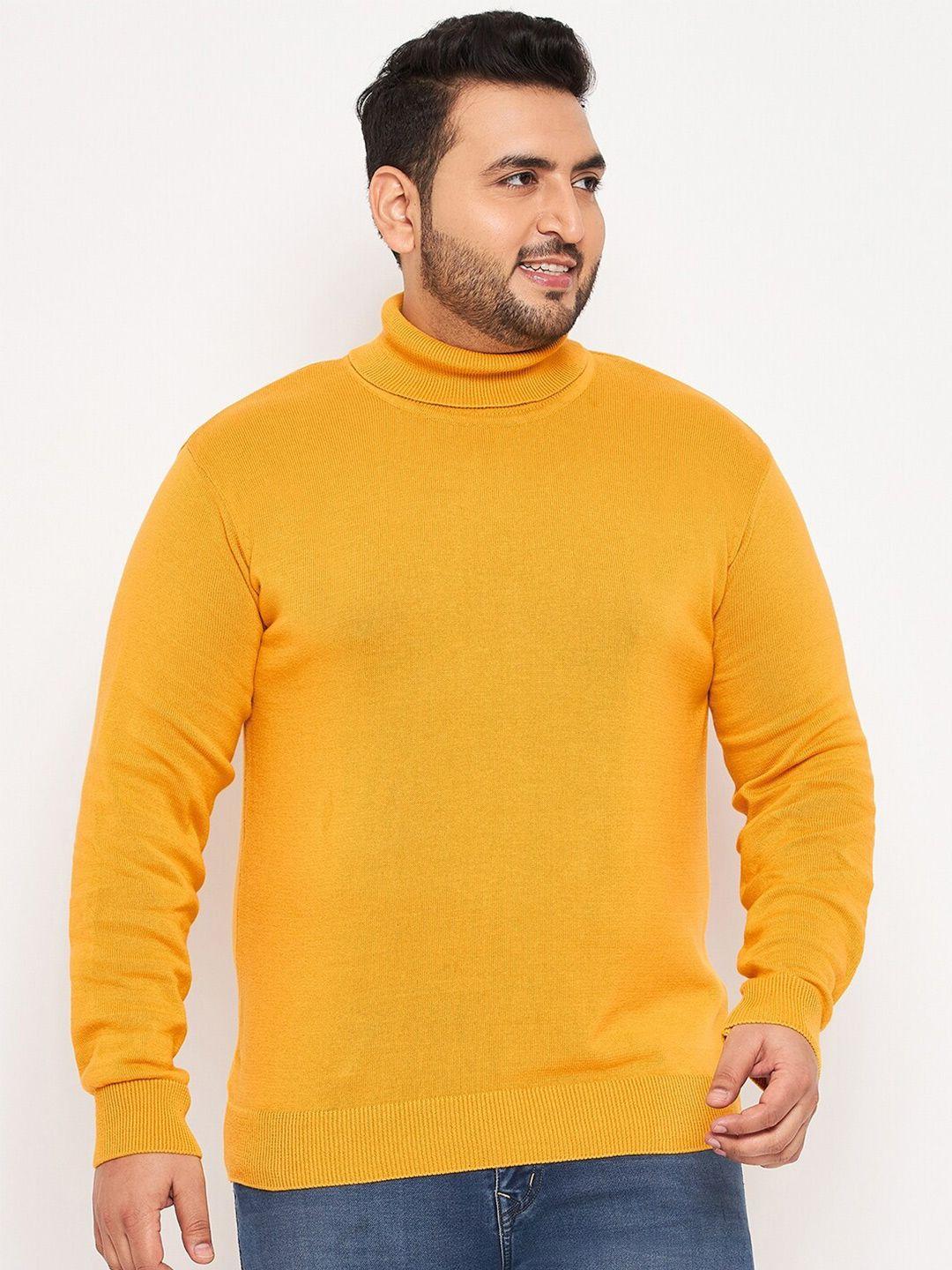 club york plus size turtle neck cotton pullover sweaters