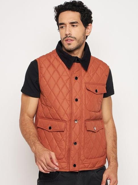 club york rust regular fit jacket