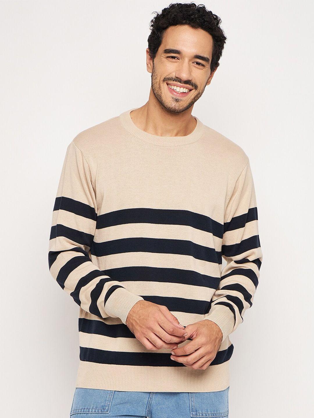 club york striped cotton pullover