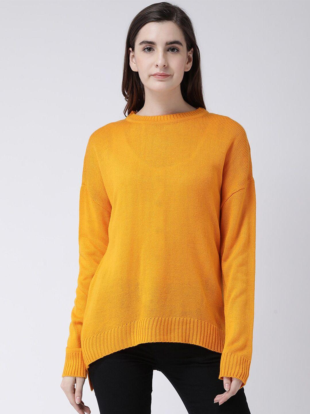 club york women yellow pullover