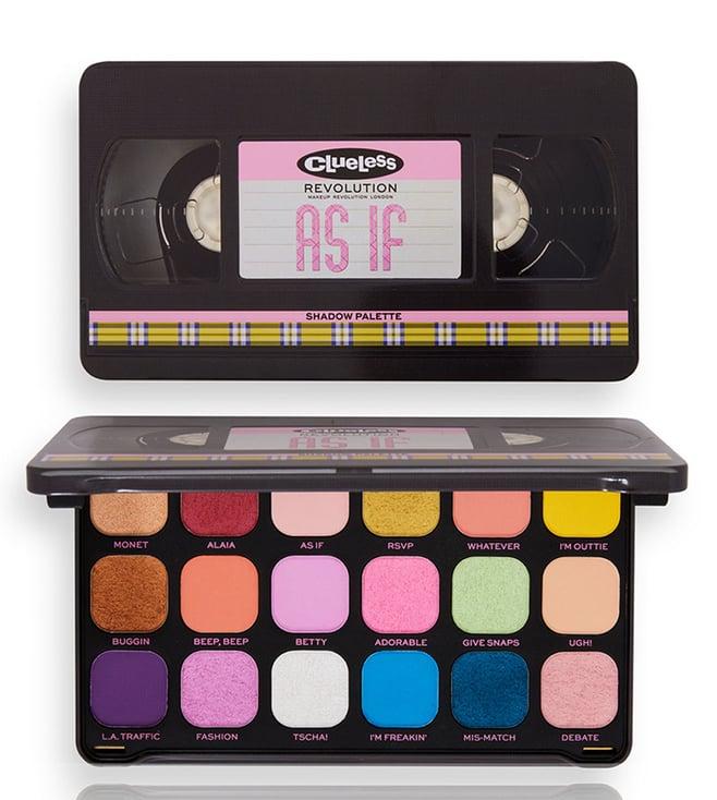 clueless x makeup revolution forever flawless palette plaid perfection - 19.8 gm