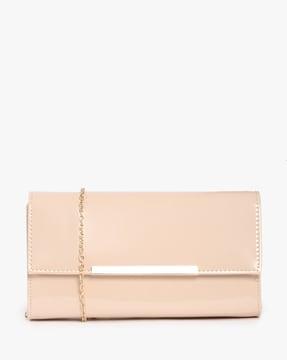 clutch with chain strap