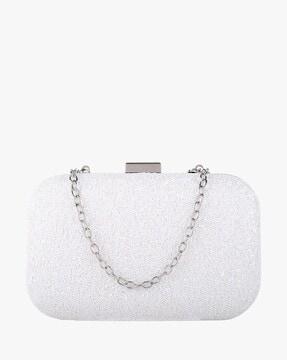clutch with chain strap