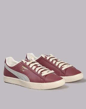 clyde base lace-up sneakers