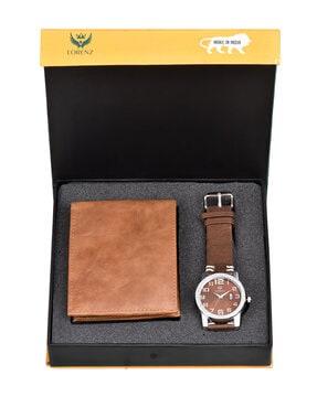 cm-3070wl-53 analogue watch with wallet