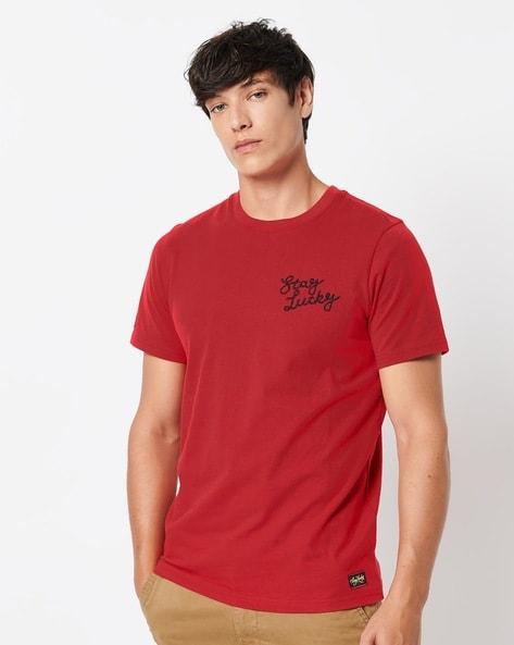 cny graphic print crew-neck t-shirt