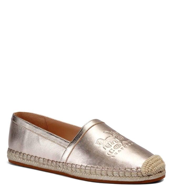 coach beige charlie espadrilles