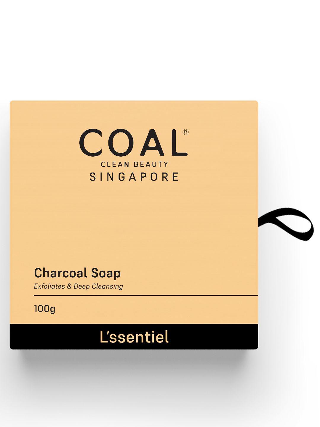 coal clean beauty unisex activated charcoal soap 100 g
