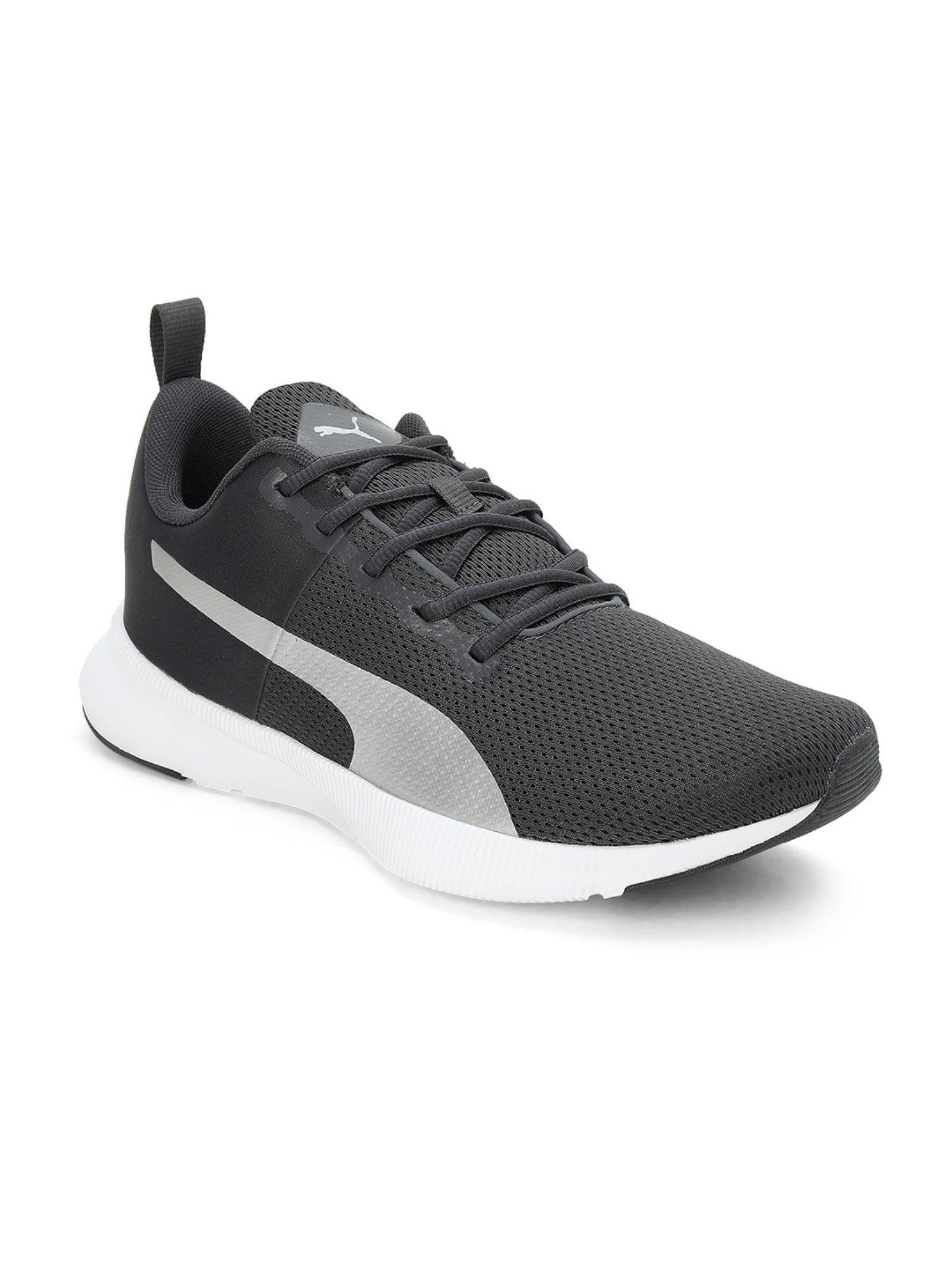 coarse men gray running shoes