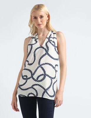 coastal rope halter neck top