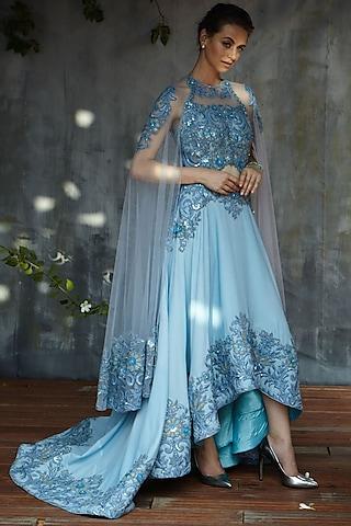 cobalt-blue-gown-with-cape
