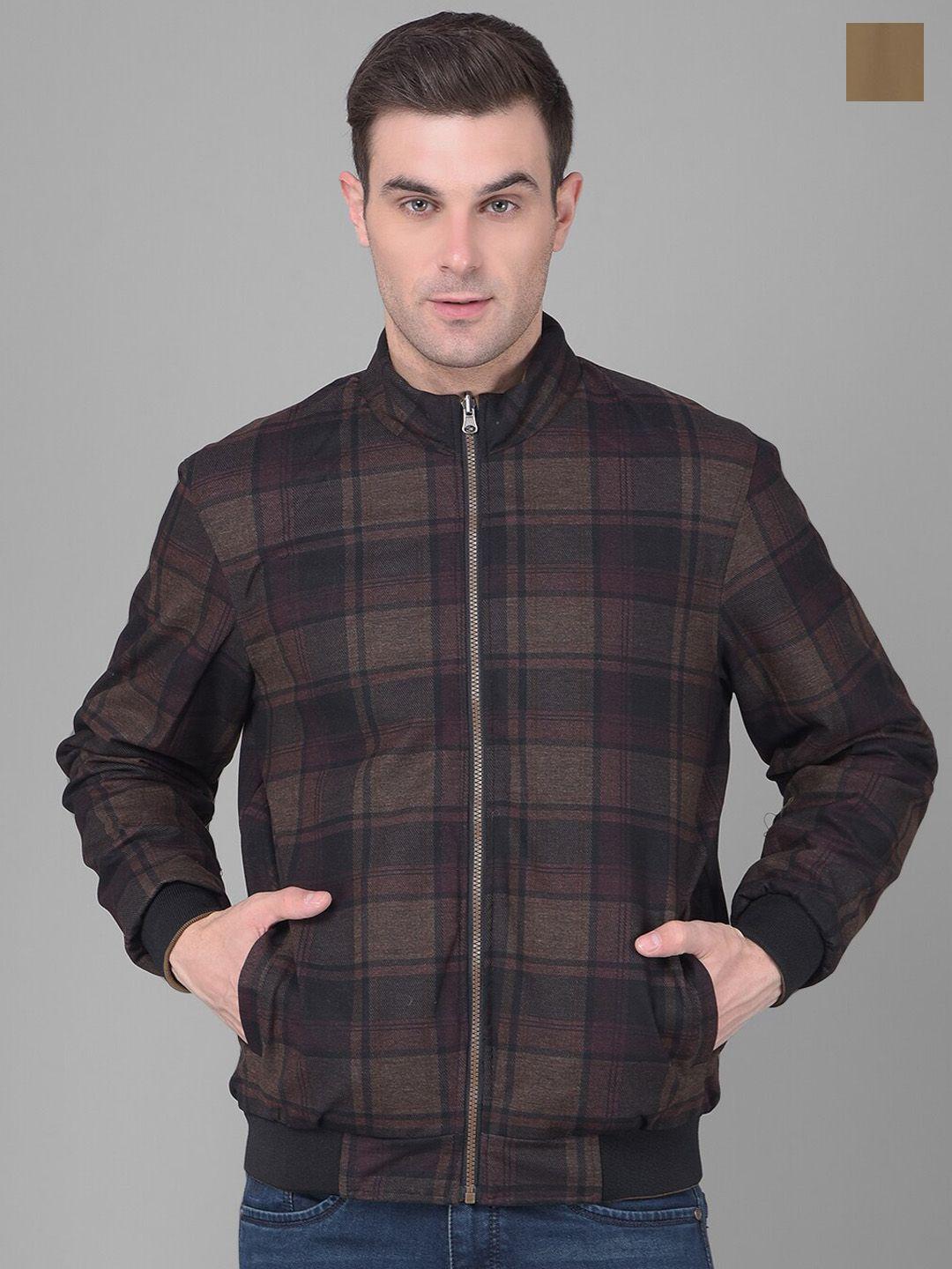 cobb men brown lightweight long sleeves fashion jacket