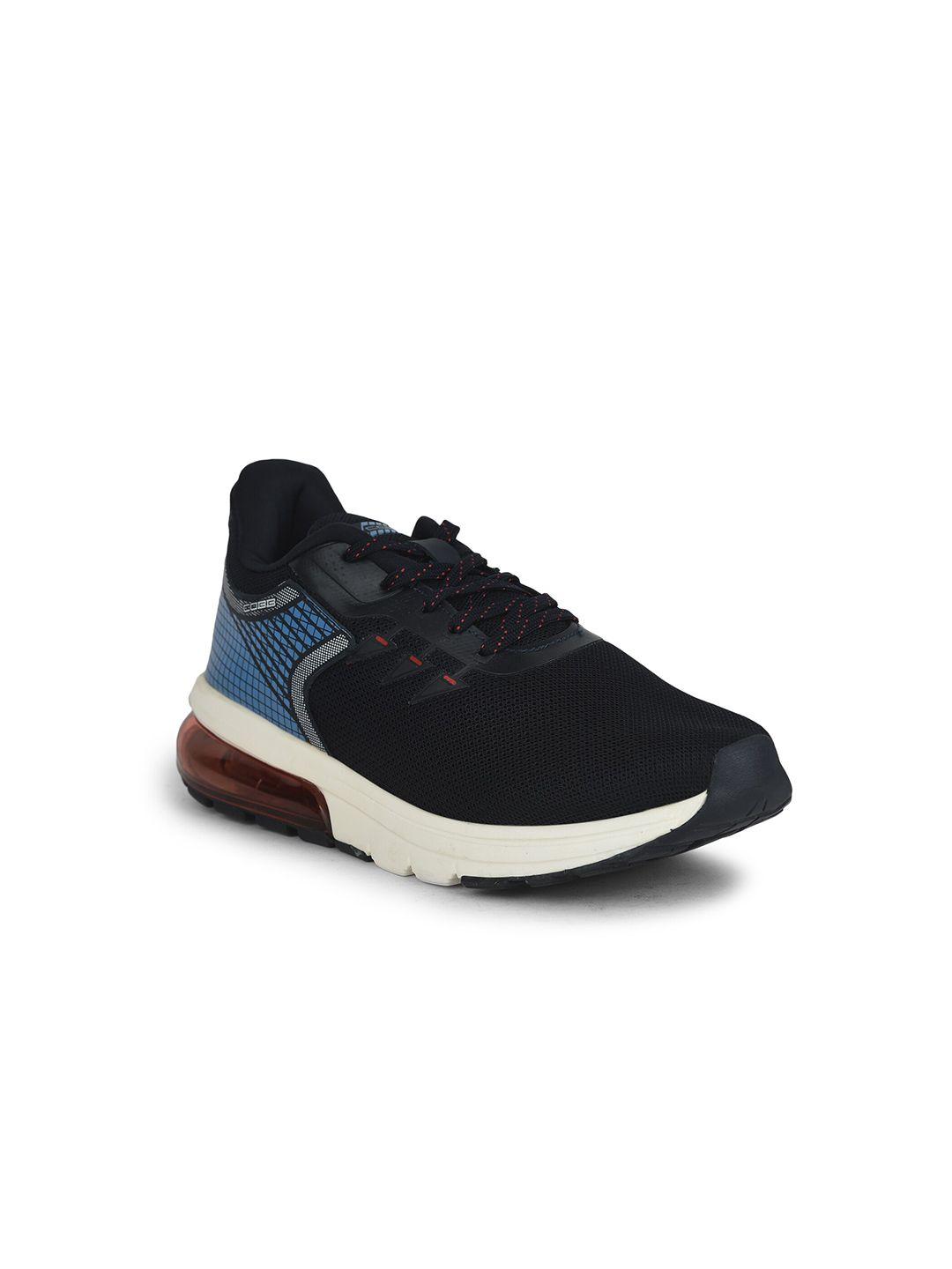 cobb men navy blue walking non-marking shoes