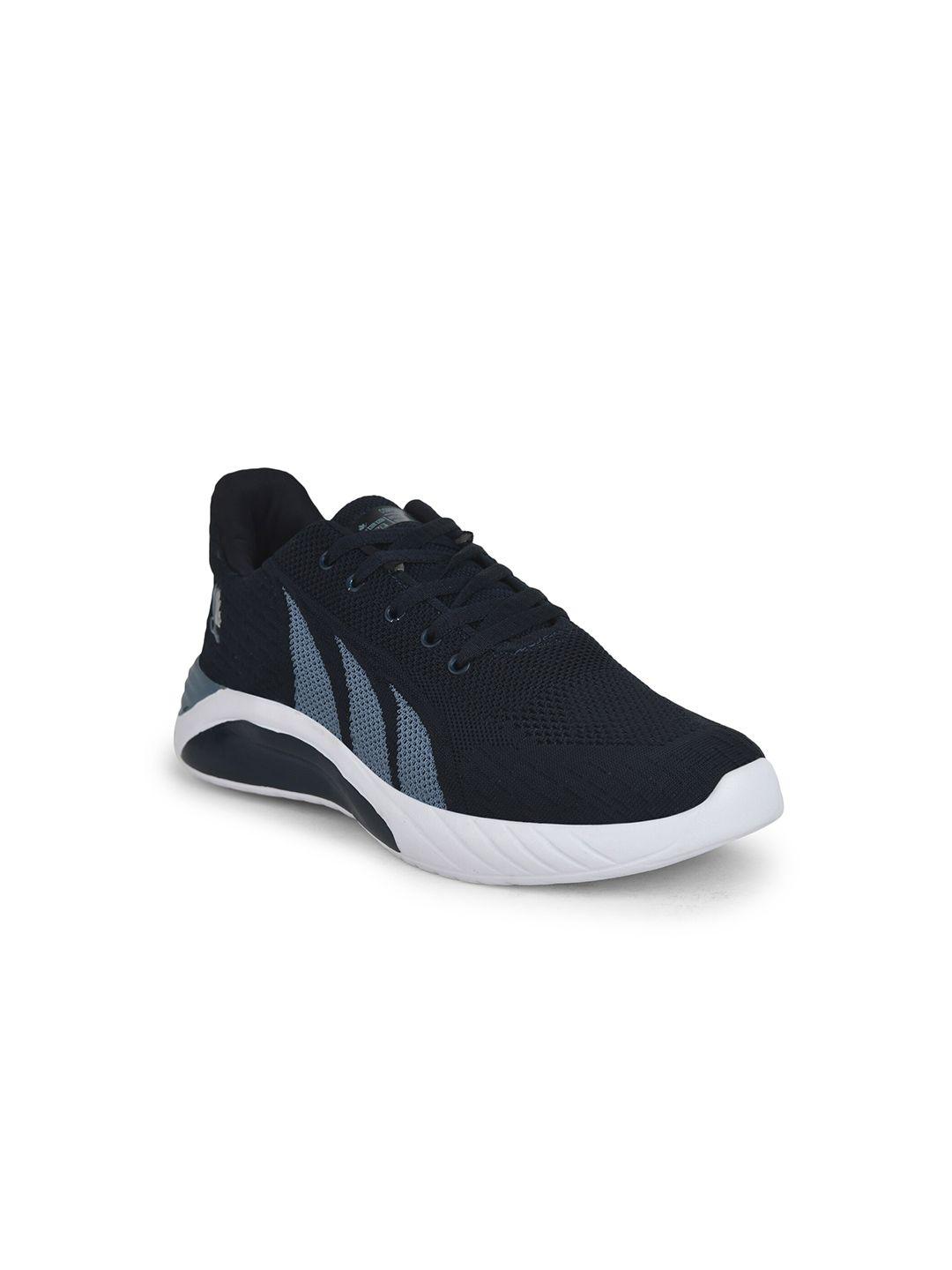 cobb men navy blue walking non-marking shoes