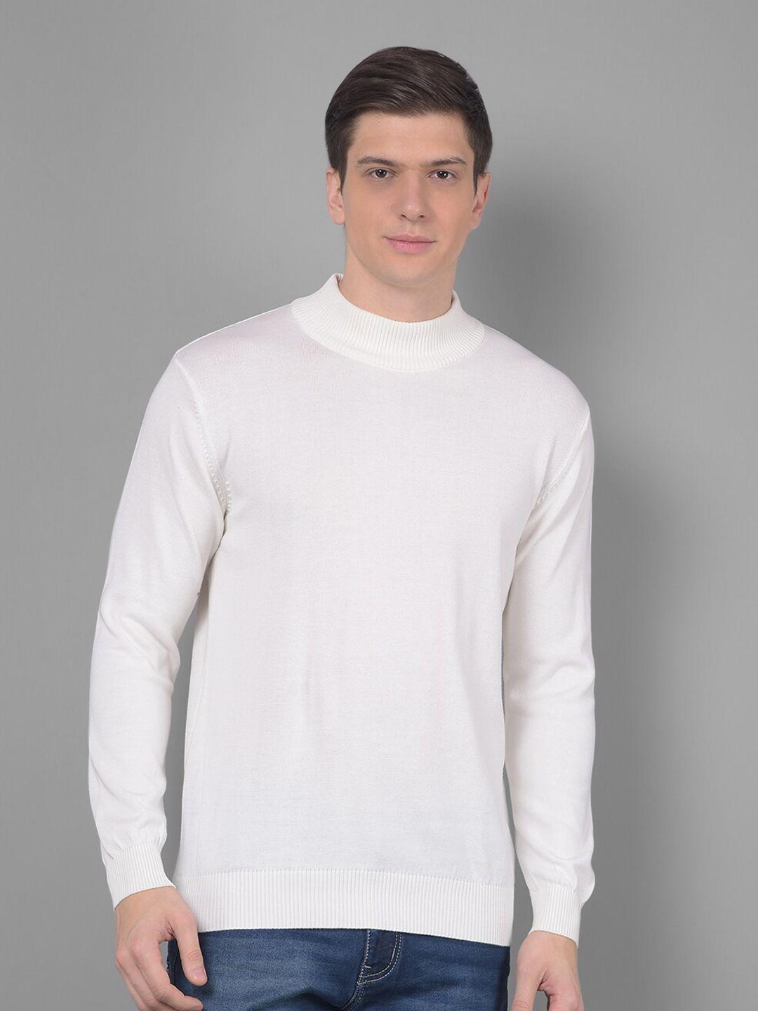 cobb mock collar acrylic pullover