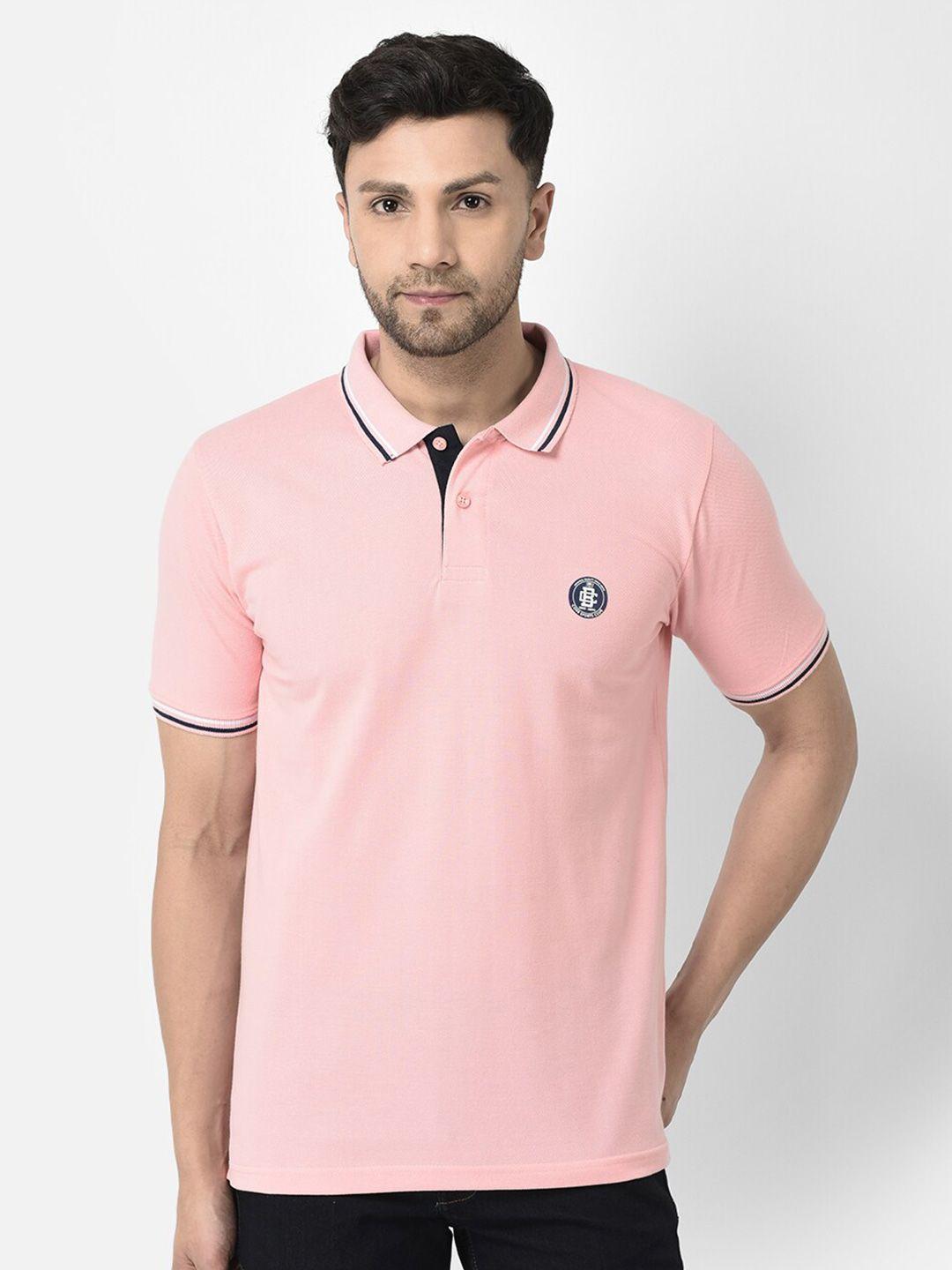 cobb polo collar cotton t-shirt