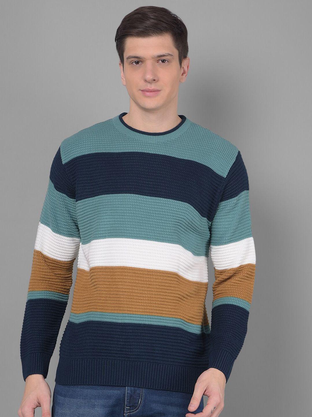 cobb striped acrylic pullover