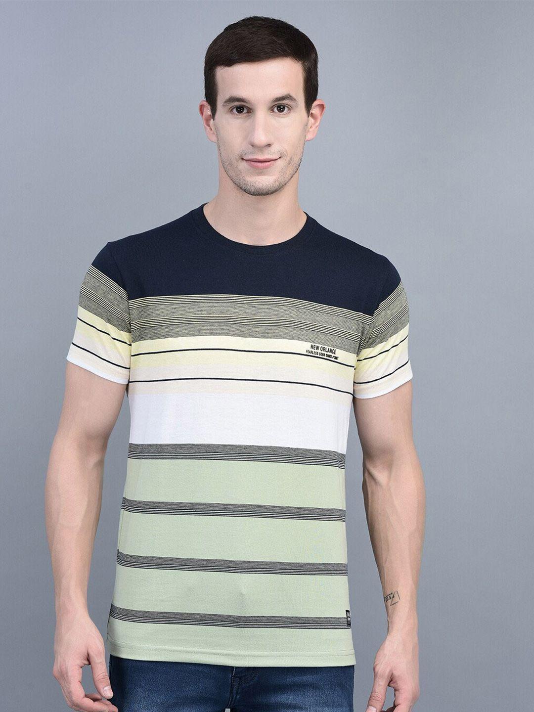 cobb striped cotton casual t-shirt