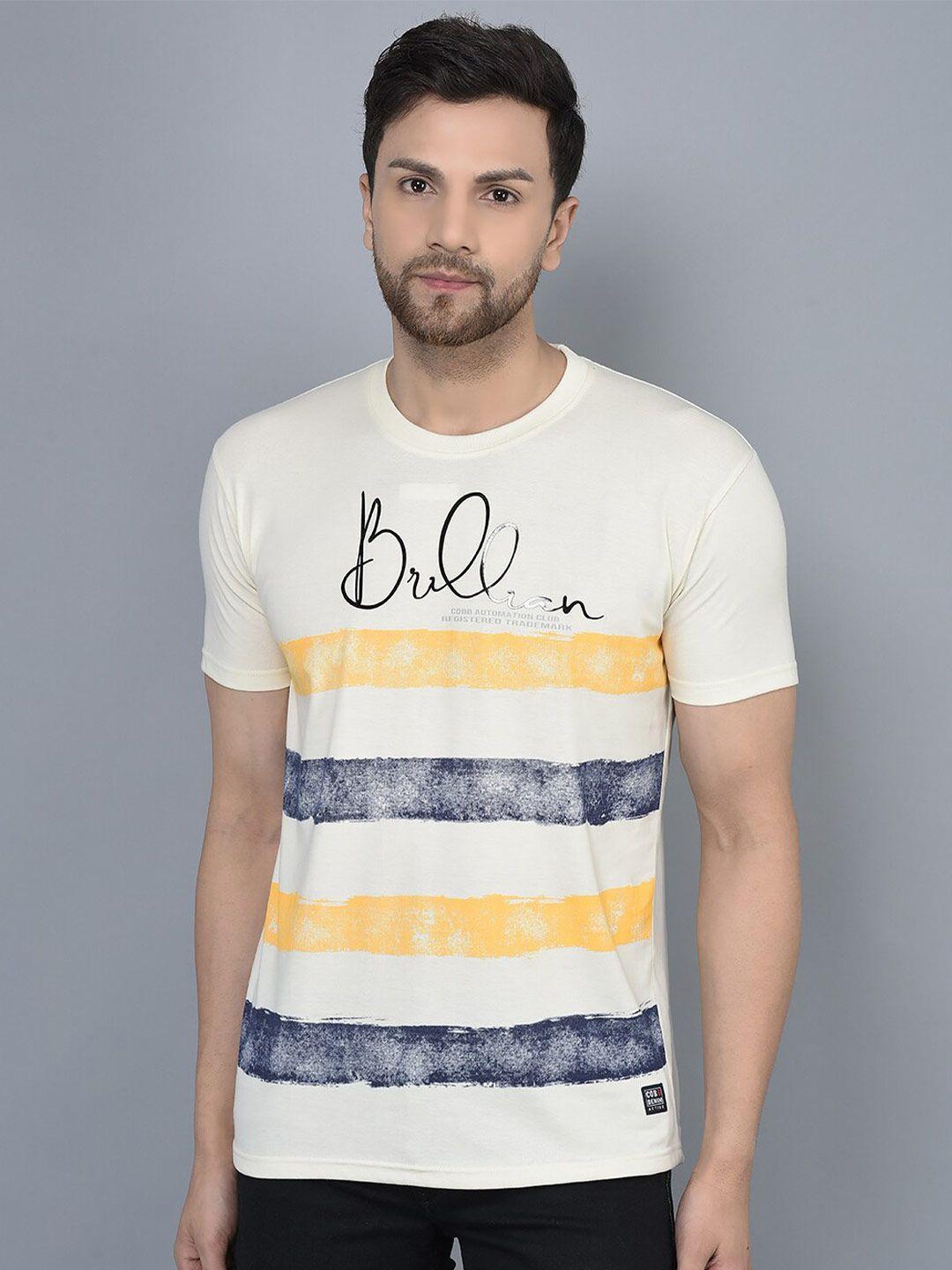 cobb striped cotton t-shirt