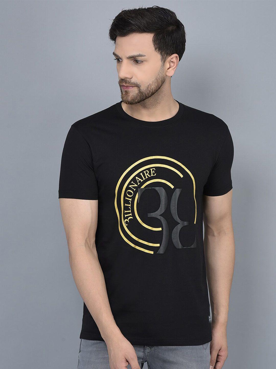 cobb typography printed cotton t-shirt