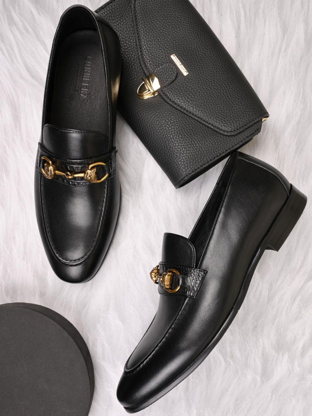 cobblerz men leather loafers