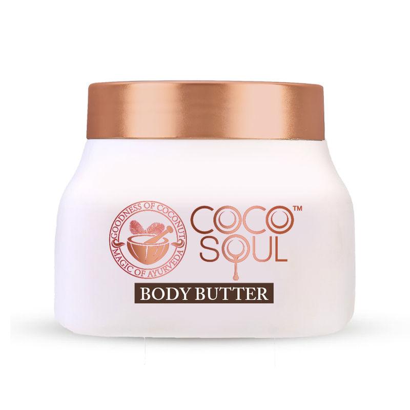 coco soul body butter with coconut, shea butter & ayurveda