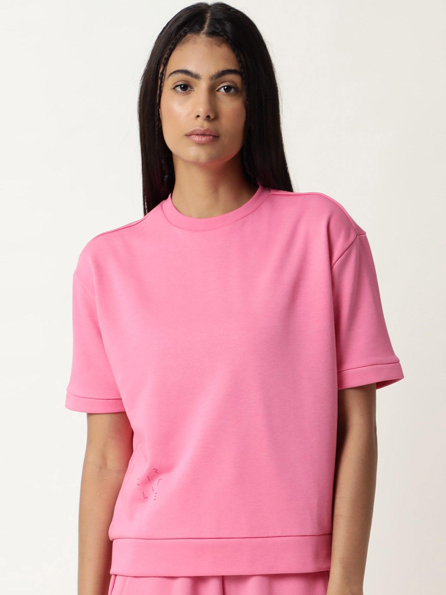 coco fluorescent pink t-shirt