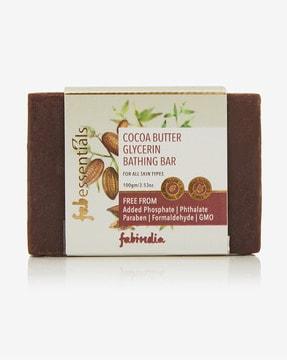 cocoa butter glycerine bathing bar