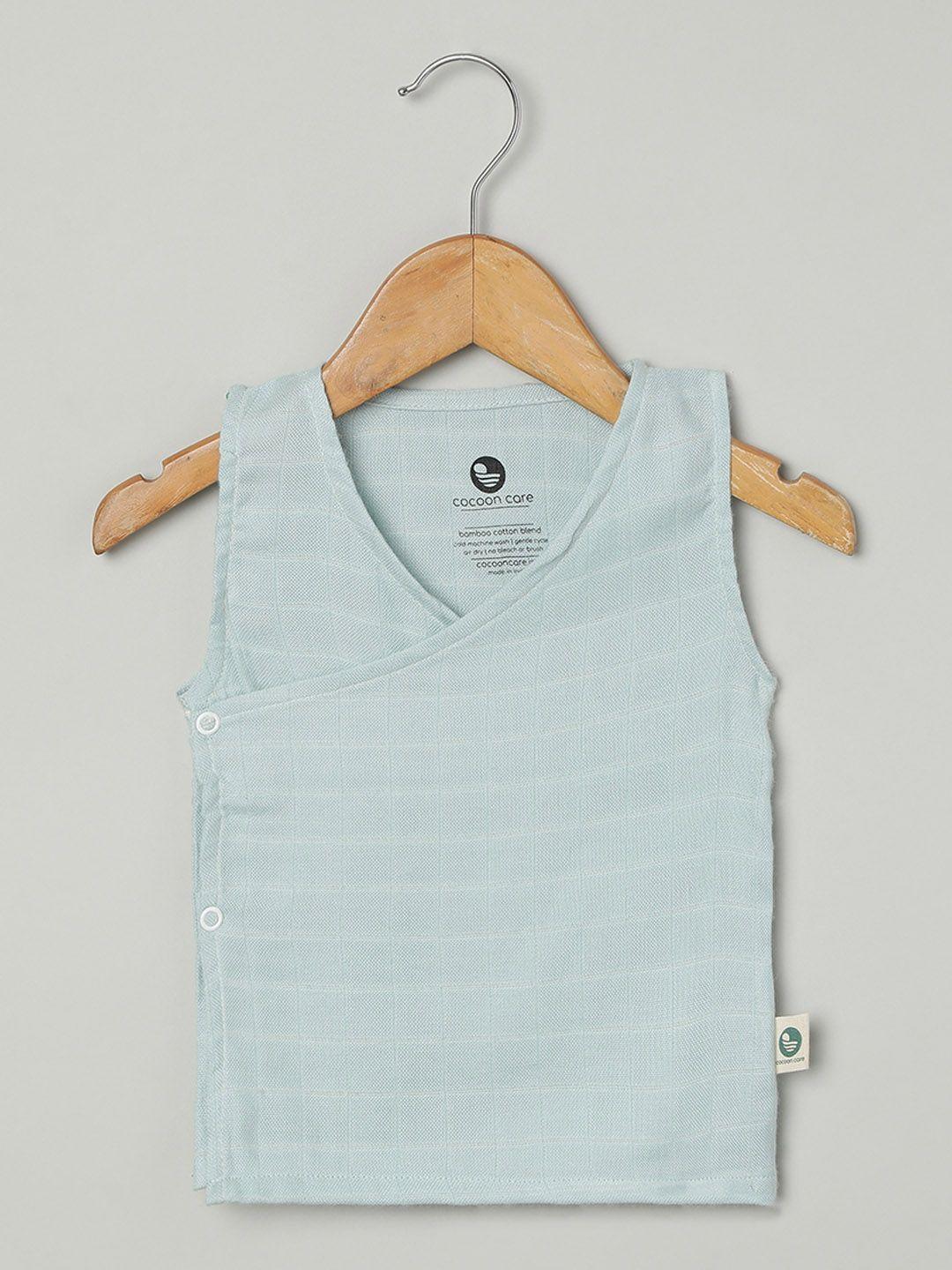 cocoon care infant printed soft bamboo basic vests