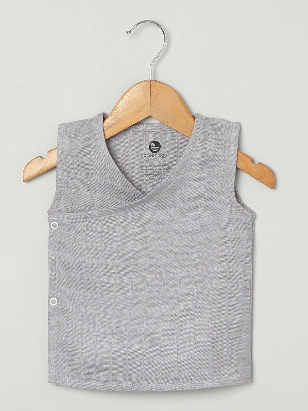 cocoon care infants striped bamboo basic vests