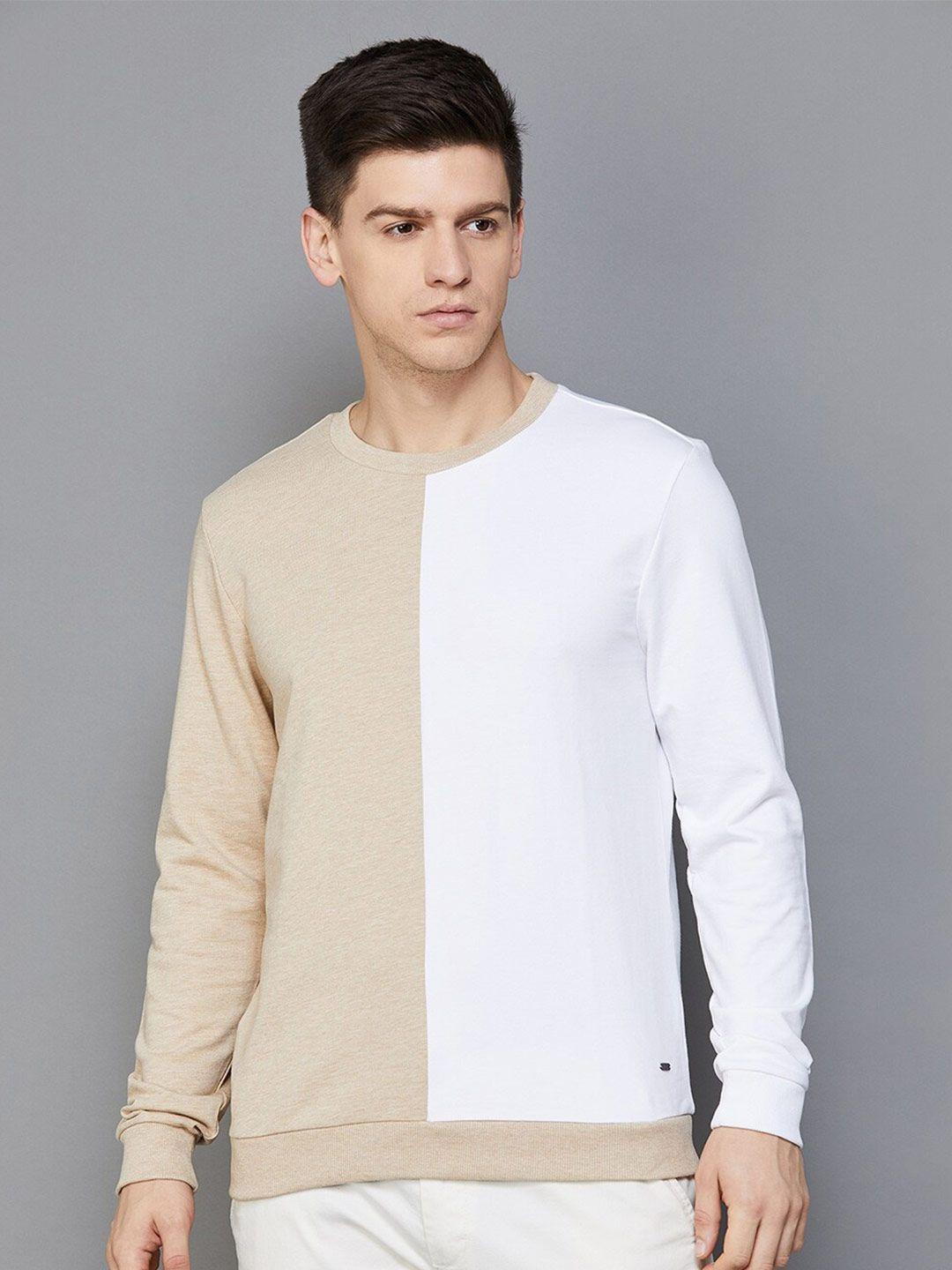 code by lifestyle colourblocked sweatshirt