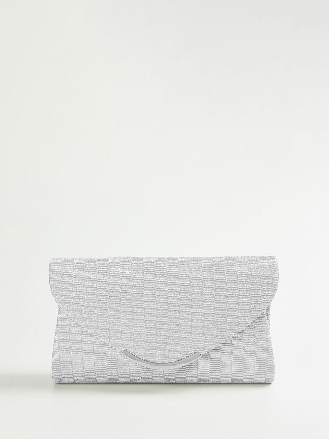 code by lifestyle textured embellished purse