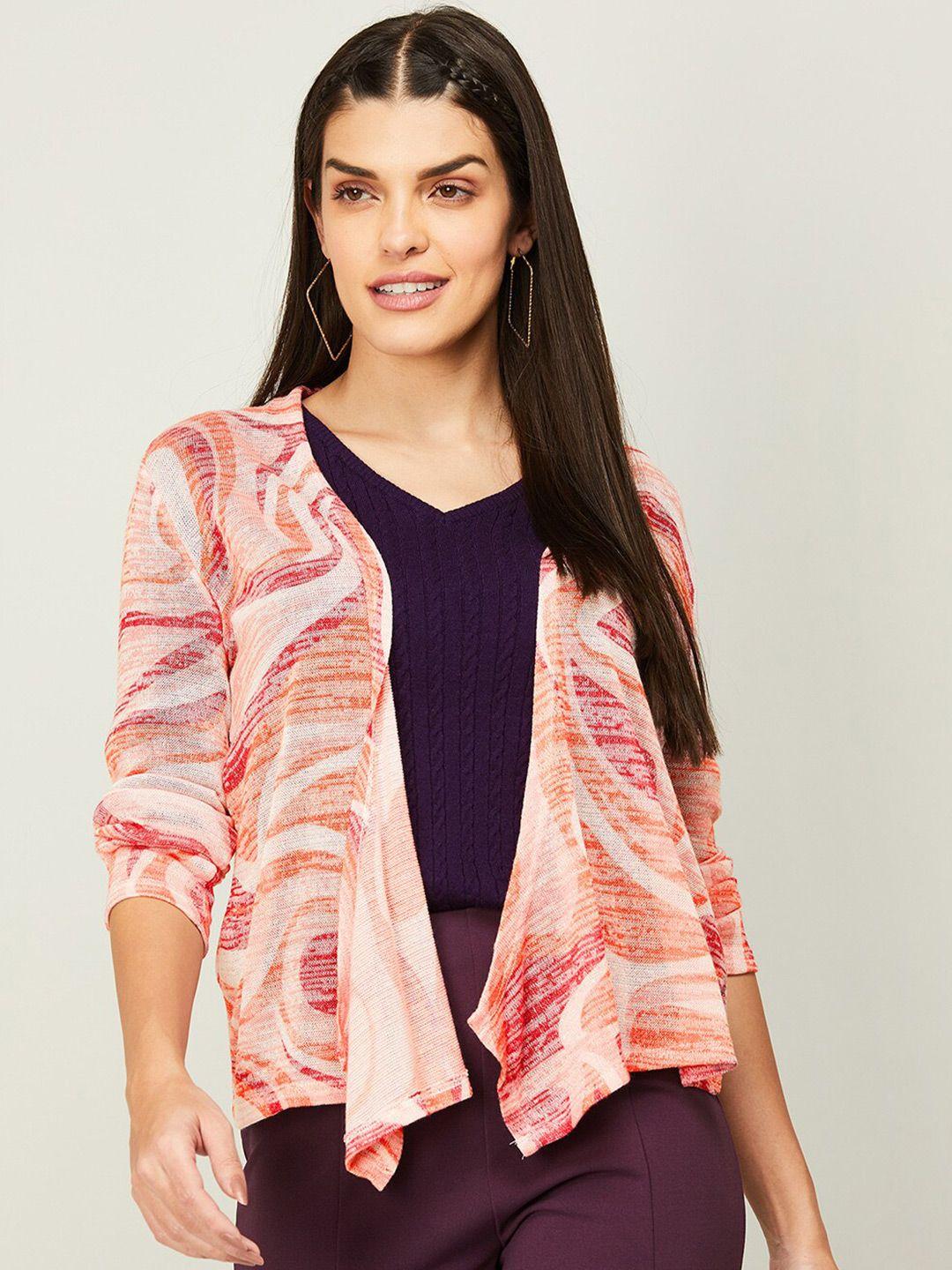 code by lifestyle women  printed shrug