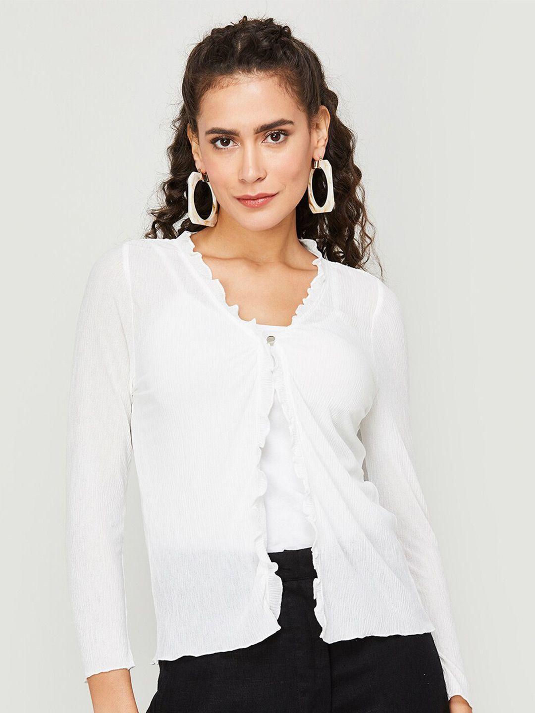 code by lifestyle women button shrug
