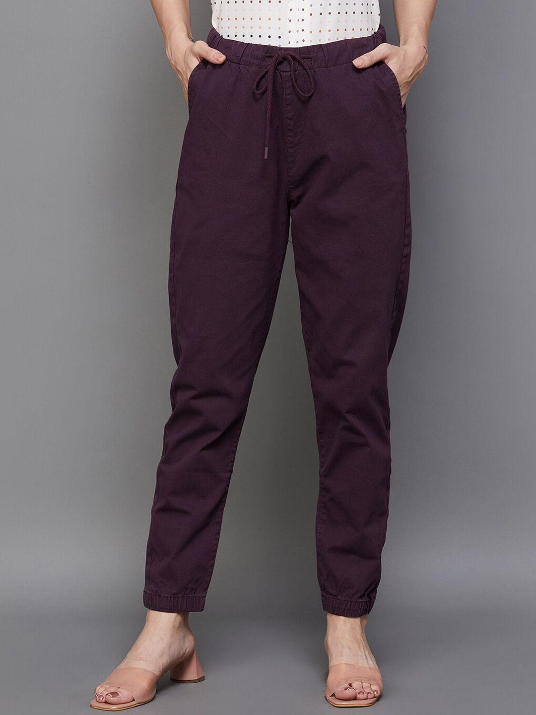 code by lifestyle women mid rise joggers