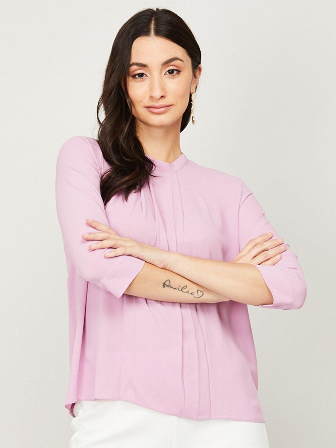 code by lifestyle women pink top