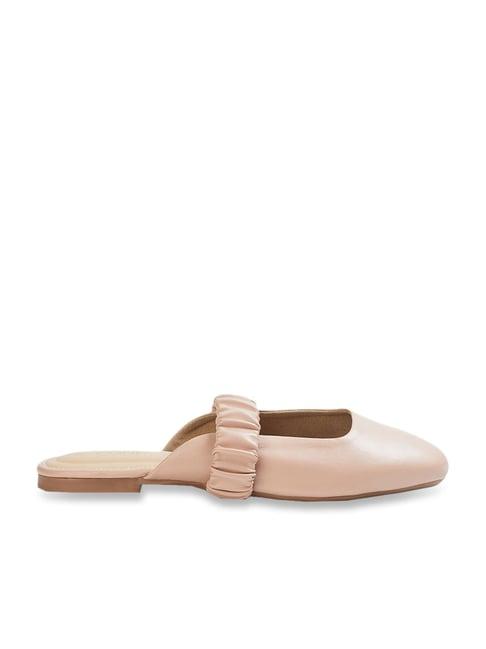 code by lifestyle women's pink mule shoes