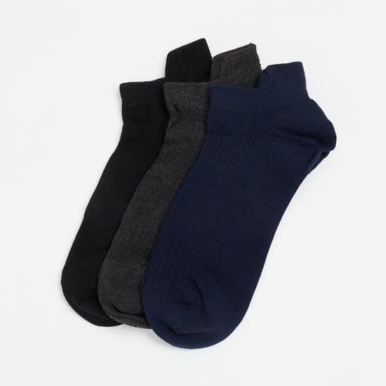 code men solid socks - pack of 3