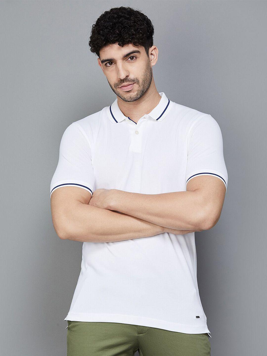 code by lifestyle  polo collar short sleeves t-shirt