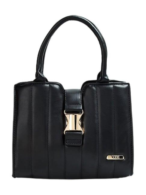 code by lifestyle black handbag