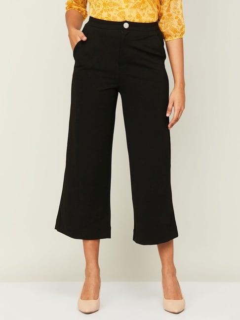 code by lifestyle black mid rise pants