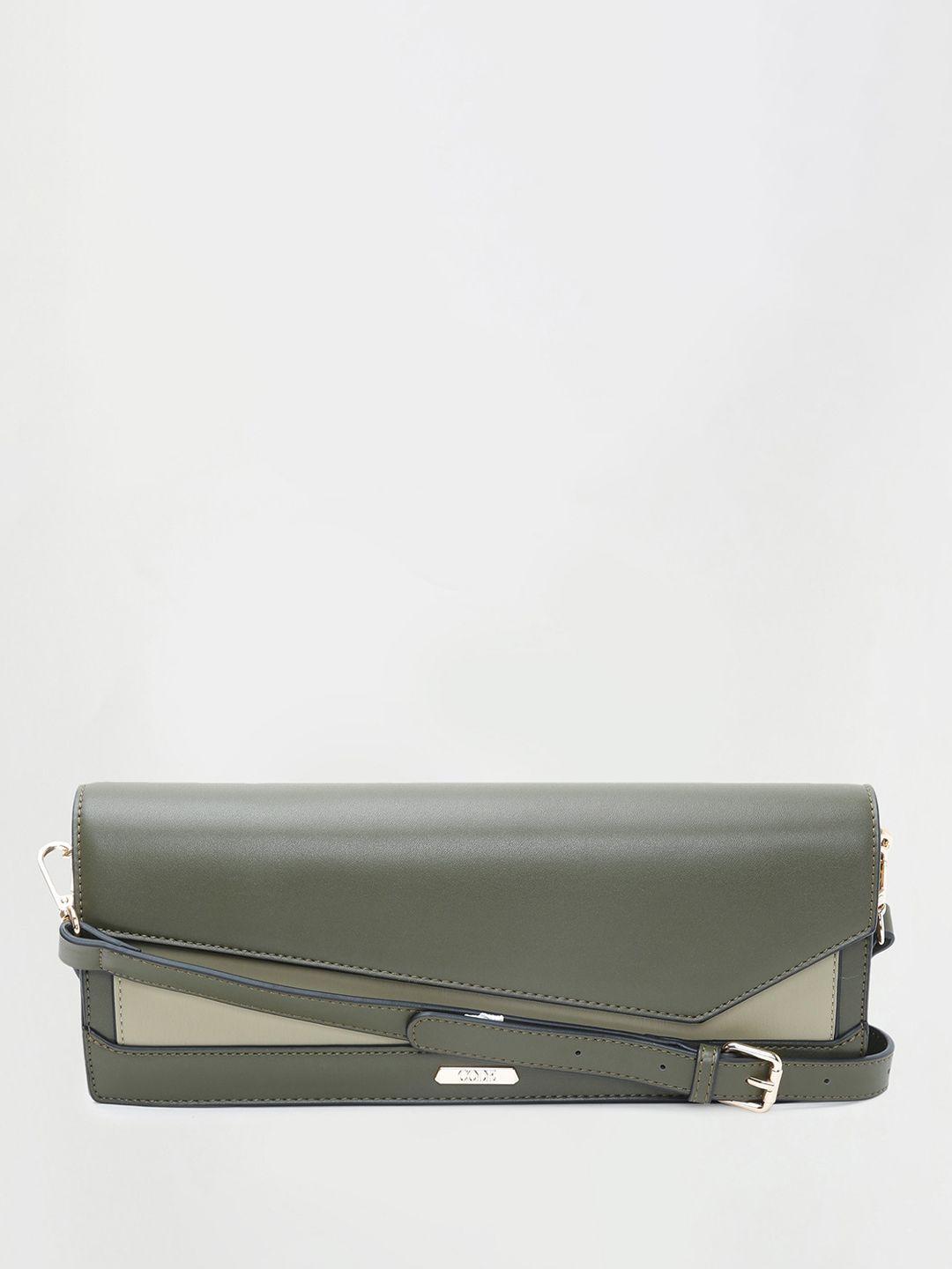 code by lifestyle colourblocked sling bag