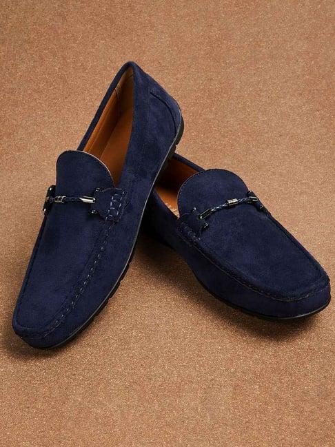 code by lifestyle men's navy casual loafers